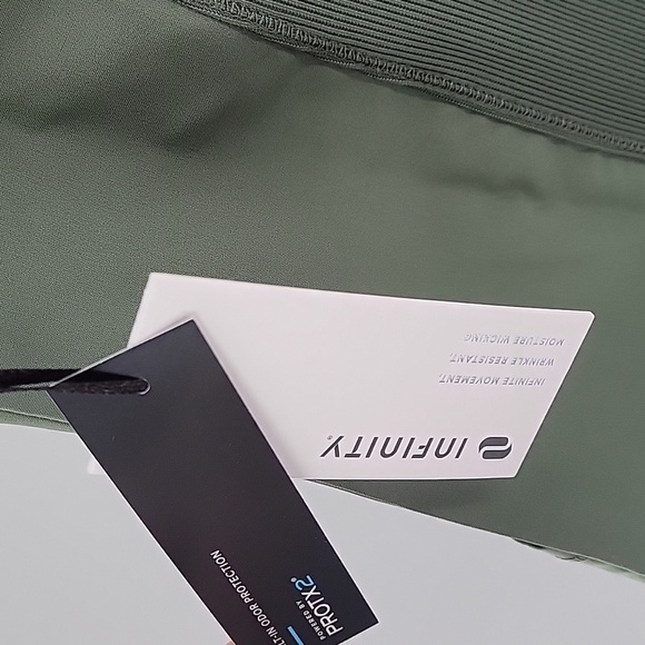 Olive Green Women's Scrub Top - Picture 13 of 16